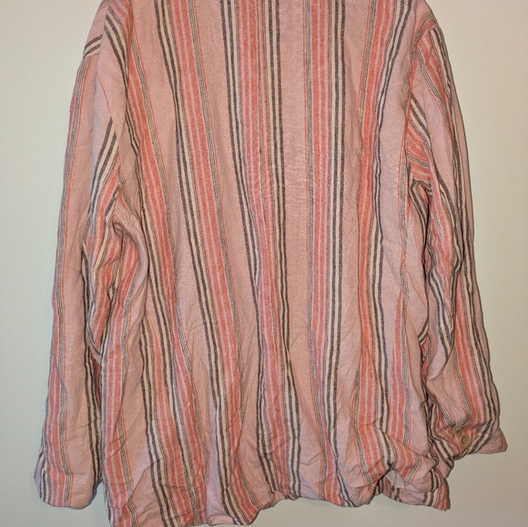 Free People Coral Striped Blazer - Picture 2 of 3